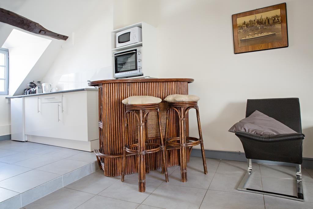Appartement De Charme Honfleur Buitenkant foto