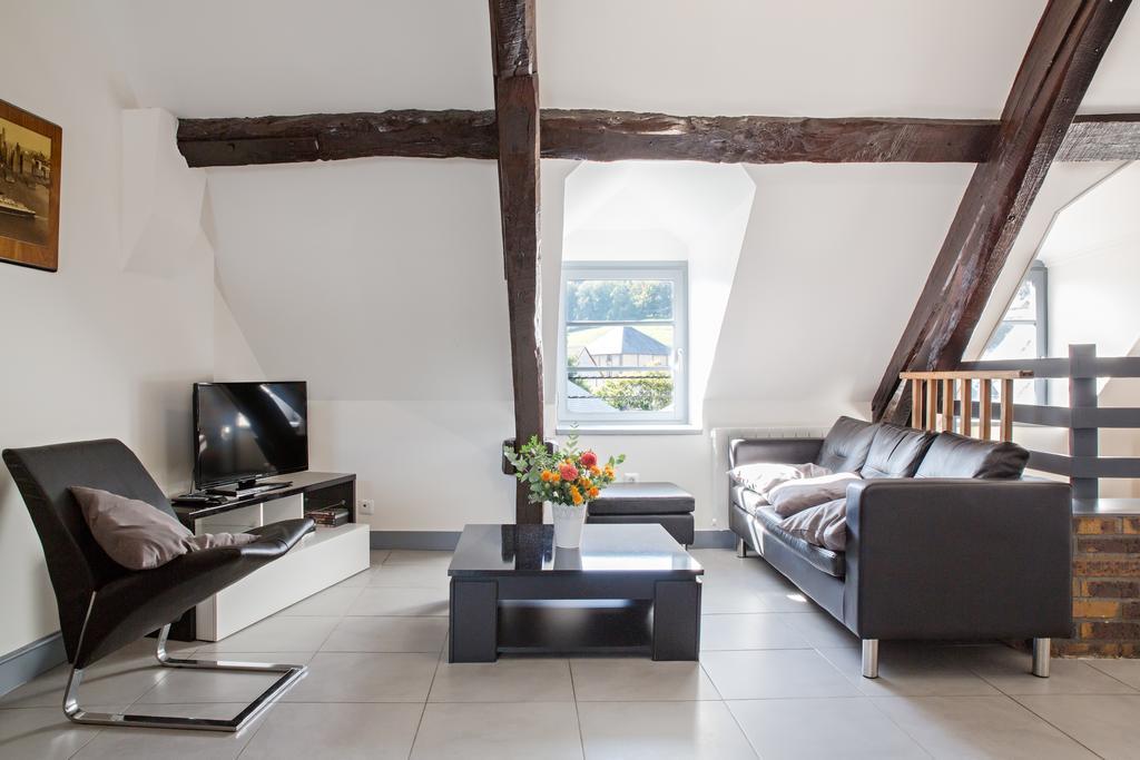 Appartement De Charme Honfleur Buitenkant foto